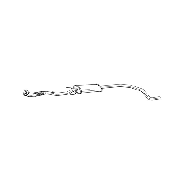 Mittenljuddämpare Bosal 293-305 BOSAL