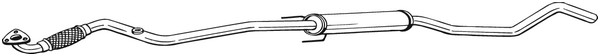 Mittenljuddämpare Bosal 295-617 BOSAL