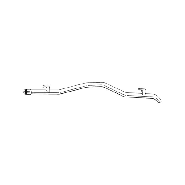 Avgasrör, Bak Bosal 516-151 BOSAL