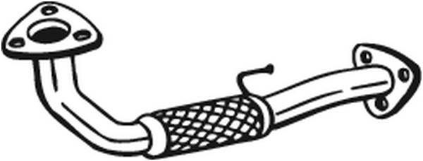 Avgasrör, Fram Bosal 700-127 BOSAL