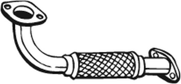 Avgasrör, Fram Bosal 703-115 BOSAL