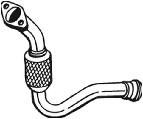 Avgasrör, Fram Bosal 713-253 BOSAL