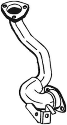 Avgasrör, Fram Bosal 725-551 BOSAL