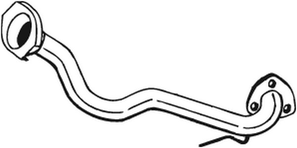 Avgasrör, Fram Bosal 730-207 BOSAL