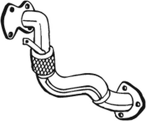 Avgasrör, Fram Bosal 737-263 BOSAL