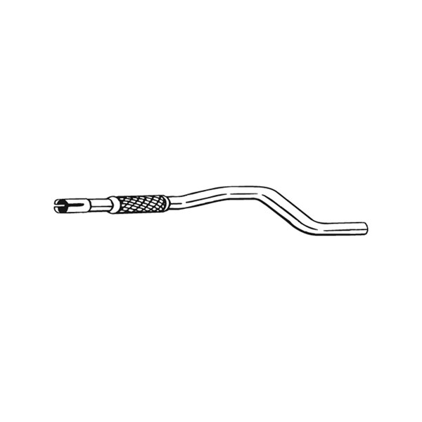 Avgasrör, Mitt Bosal 740-003 BOSAL