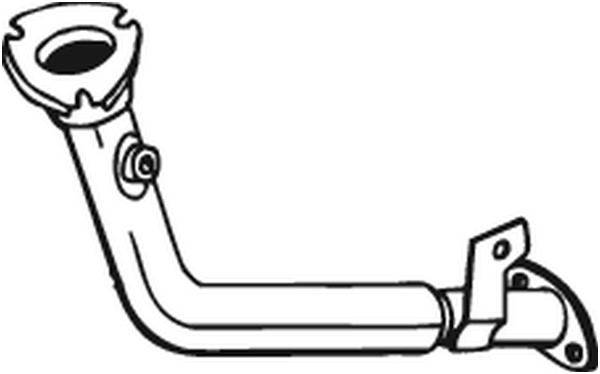 Avgasrör, Fram Bosal 740-363 BOSAL