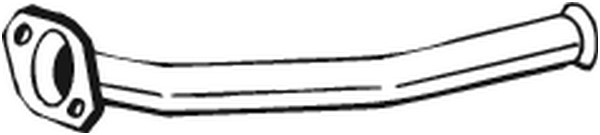 Avgasrör, Fram Bosal 741-015 BOSAL