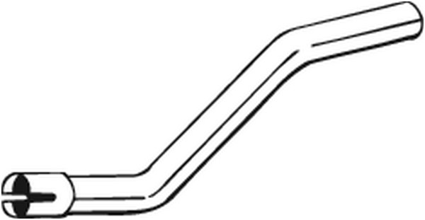 Avgasrör, Mitt Bosal 750-027 BOSAL