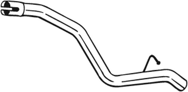 Avgasrör, Bak Bosal 750-065 BOSAL
