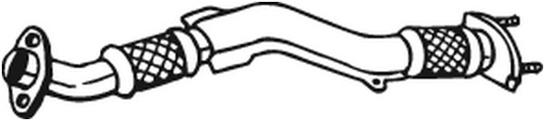 Avgasrör, Fram Bosal 750-139 BOSAL