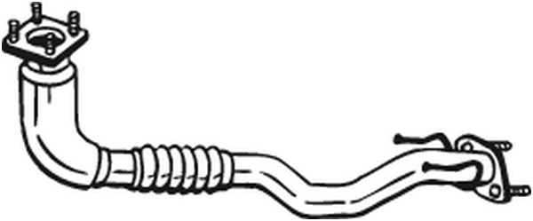 Avgasrör, Fram Bosal 750-247 BOSAL