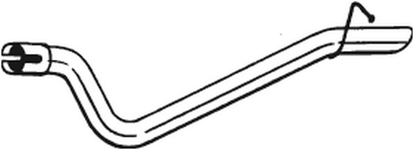 Avgasrör, Bak Bosal 750-429 BOSAL