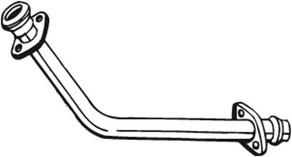 Avgasrör, Fram Bosal 751-151 BOSAL