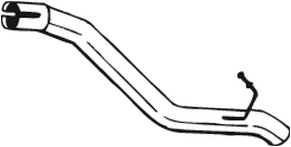 Avgasrör, Bak Bosal 751-393 BOSAL