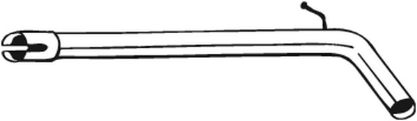 Avgasrör, Mitt Bosal 751-421 BOSAL