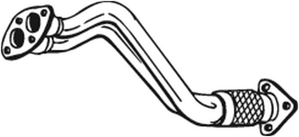 Avgasrör, Fram Bosal 753-307 BOSAL
