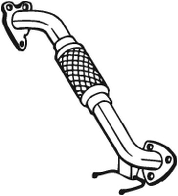 Avgasrör, Fram Bosal 753-327 BOSAL