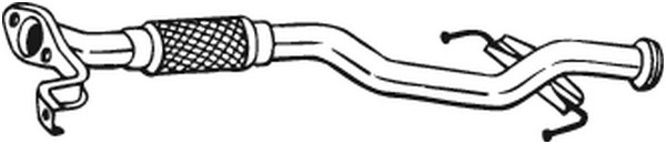 Avgasrör, Fram Bosal 768-305 BOSAL