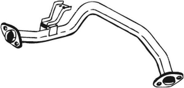 Avgasrör, Mitt Bosal 770-585 BOSAL
