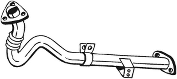 Avgasrör, Fram Bosal 770-587 BOSAL