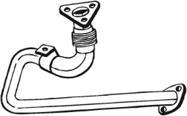 Avgasrör, Fram Bosal 785-039 BOSAL