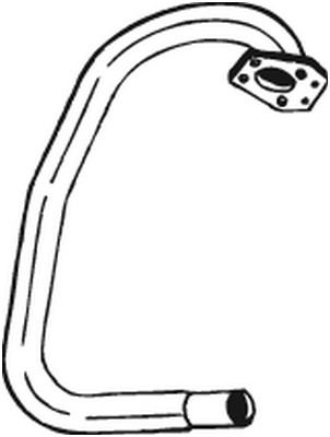 Avgasrör, Fram Bosal 785-497 BOSAL