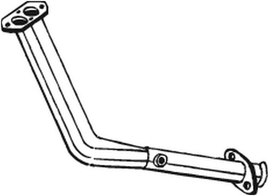 Avgasrör, Fram Bosal 786-289 BOSAL