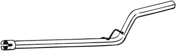 Avgasrör, Mitt Bosal 800-001 BOSAL