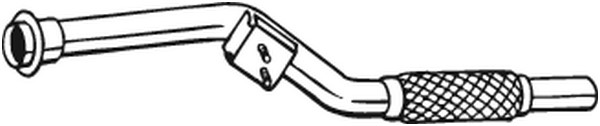 Avgasrör, Fram Bosal 800-003 BOSAL