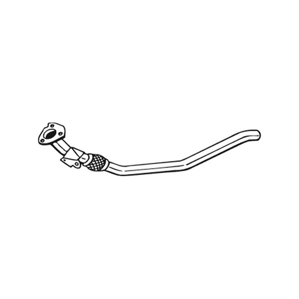 Avgasrör, Mitt Bosal 800-047 BOSAL