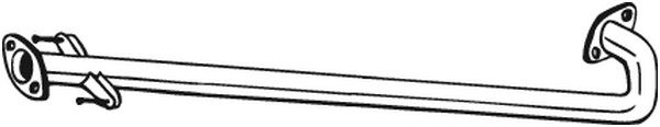 Avgasrör, Mitt Bosal 800-131 BOSAL