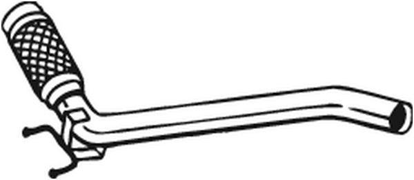 Avgasrör, Fram Bosal 800-201 BOSAL