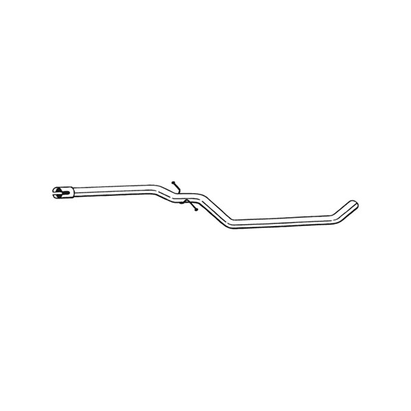 Avgasrör, Mitt Bosal 823-081 BOSAL