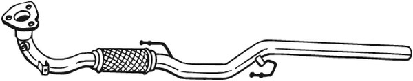 Avgasrör, Fram Bosal 823-635 BOSAL