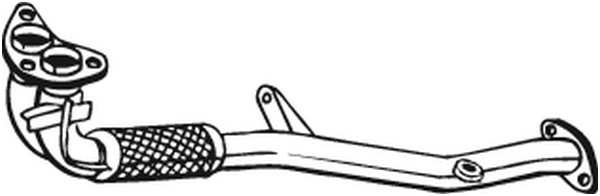 Avgasrör, Fram Bosal 823-889 BOSAL