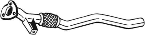 Avgasrör, Mitt Bosal 831-503 BOSAL