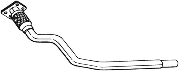 Avgasrör, Fram Bosal 841-689 BOSAL