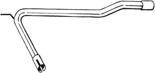 Avgasrör, Mitt Bosal 843-737 BOSAL