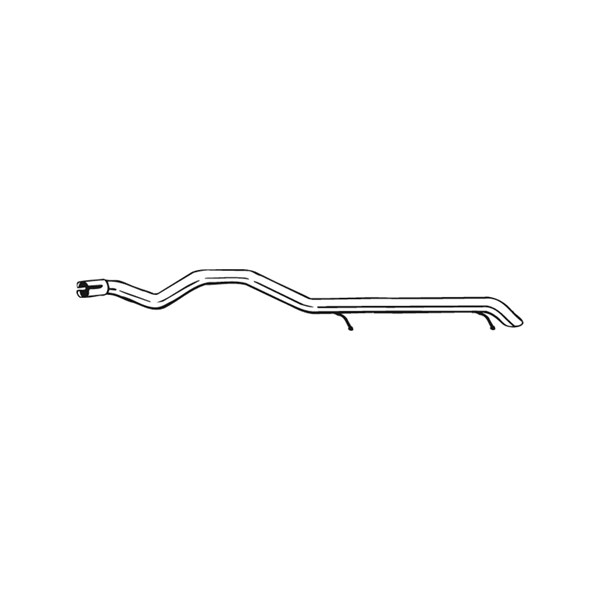 Avgasrör, Bak Bosal 850-043 BOSAL