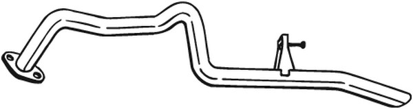Avgasrör, Bak Bosal 850-083 BOSAL
