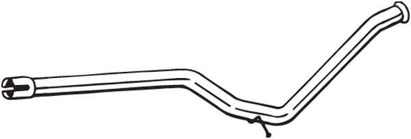 Avgasrör, Mitt Bosal 850-961 BOSAL