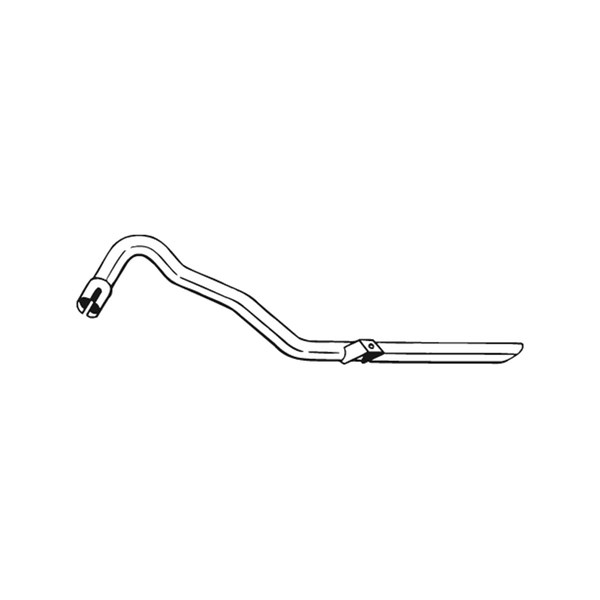 Avgasrör, Bak Bosal 851-015 BOSAL
