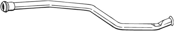 Avgasrör, Mitt Bosal 851-151 BOSAL