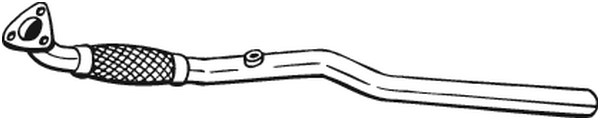 Avgasrör, Fram Bosal 852-317 BOSAL