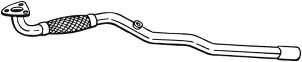 Avgasrör, Fram Bosal 852-373 BOSAL