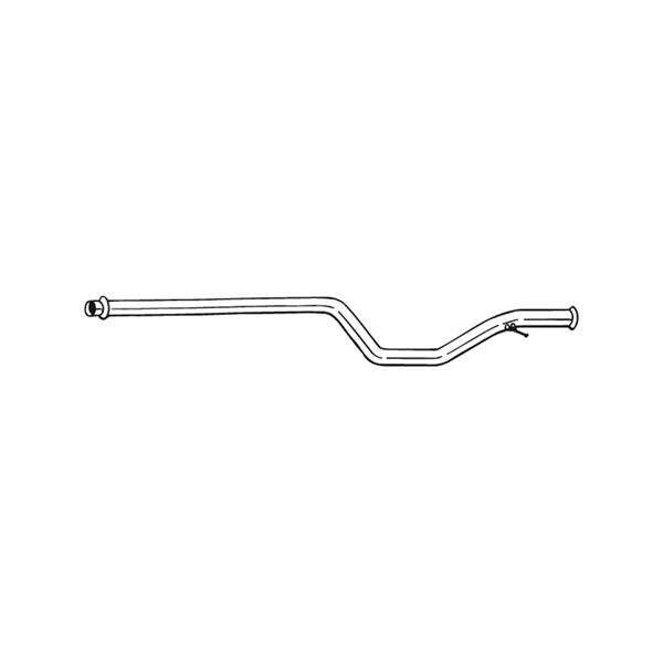 Avgasrör, Mitt Bosal 878-953 BOSAL