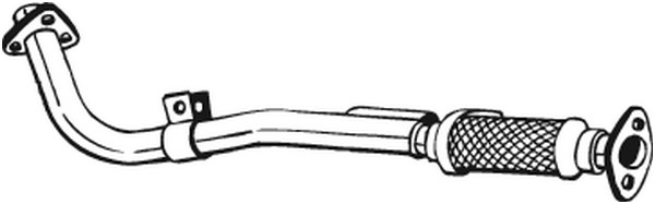 Avgasrör, Fram Bosal 888-409 BOSAL