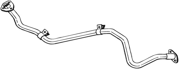 Avgasrör, Fram Bosal 888-411 BOSAL