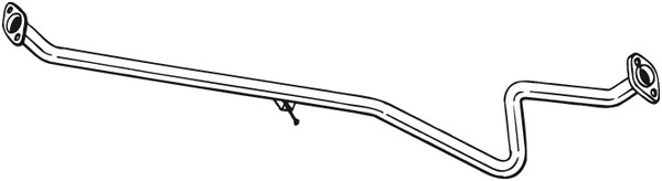 Avgasrör, Mitt Bosal 900-059 BOSAL